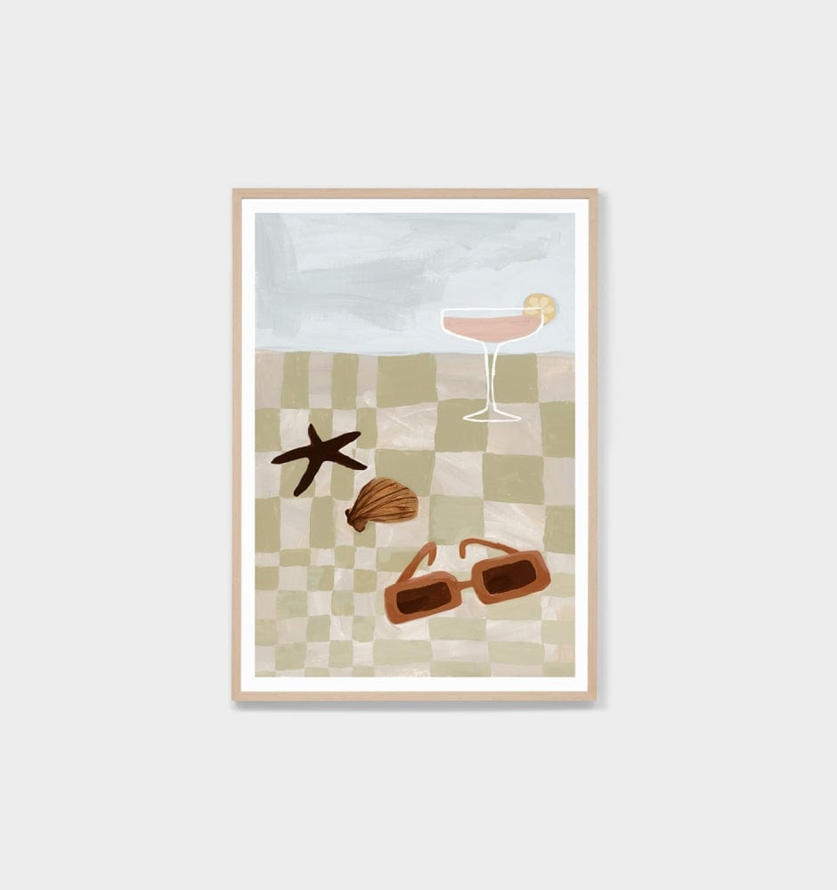 Middle of Nowhere Prints Middle of Nowhere 'Summer Picnic Multi 2' Print