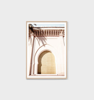 Middle of Nowhere Prints Middle of Nowhere 'Sunlit Arch'  Framed Print