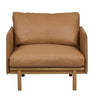 Globe West sofa chair Globe West Tolv Pensive Occasional Chair, Camel (7585660174585)