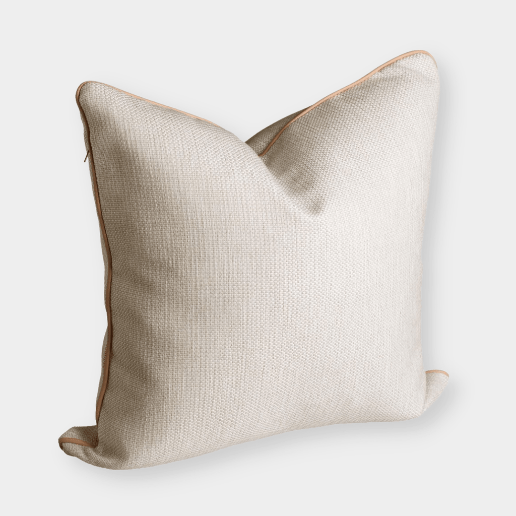 norsuHOME Cushions norsuHOME Cushion, Lindeman Linen with Blush Piping (4753544904788)