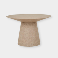 Globe West Dining Tables Globe West Livorno Round Dining Table (Indoor/Outdoor) - Terracotta Speckle (7838107042041)