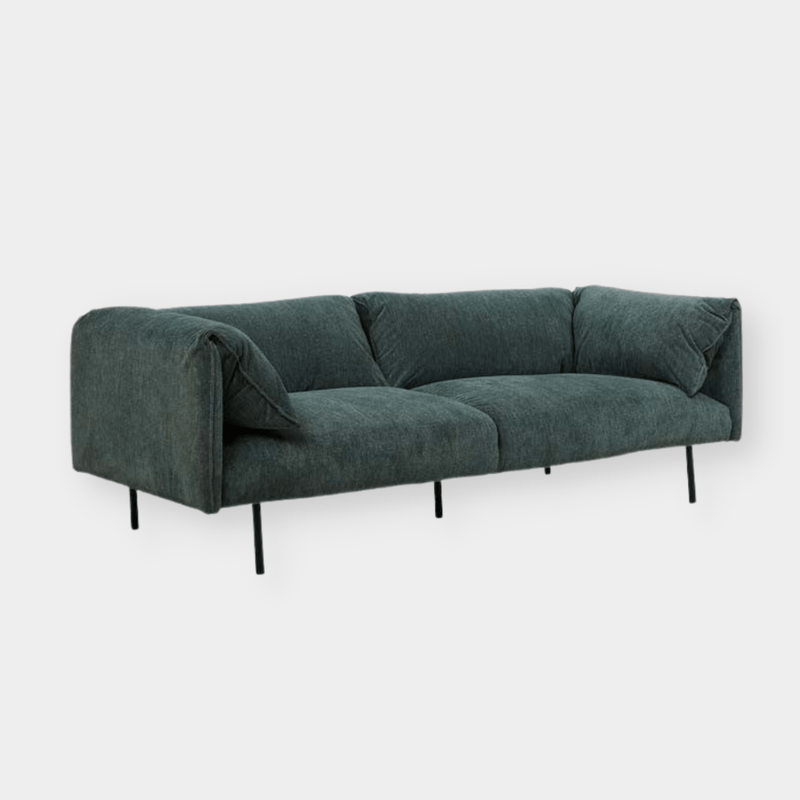 Globe West Sofas Globe West Felix Fold 3 Seater Sofa - Evergreen (7591400112377)