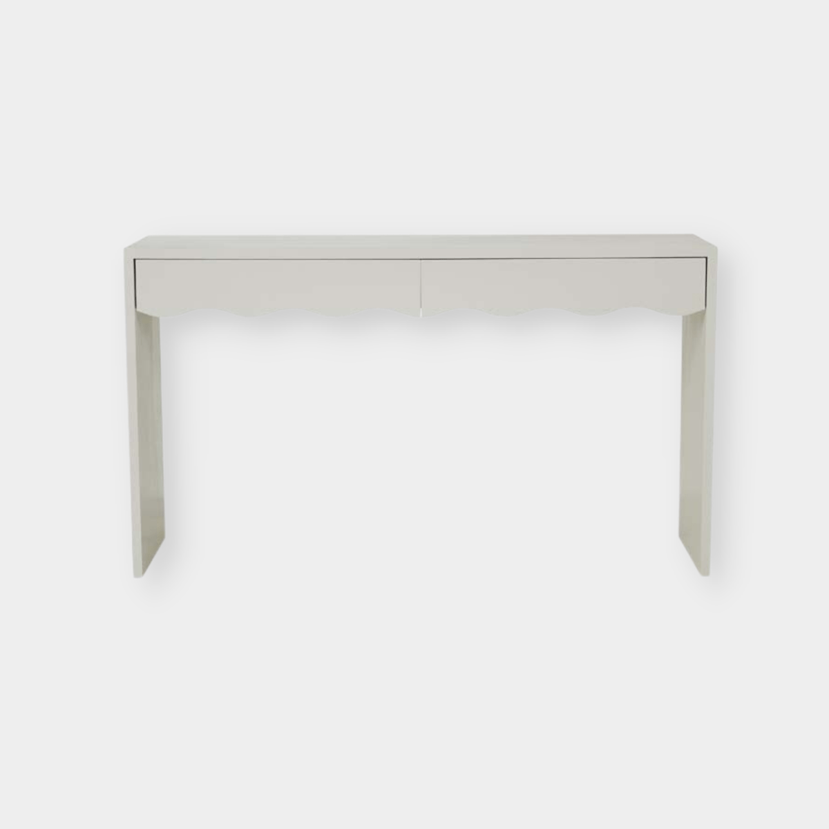 Globe West Artie Wave Console Bone Norsu Interiors
