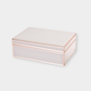 One Six Eight London Jewellery Box Sara Jewellery Box, Blush Large (4513396162644)